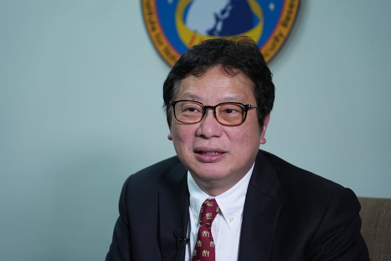 台灣國防安全研究院副研究員侍建宇認為，值得研究台灣會否因中共統戰團而喪失「抵抗的韌性」。（程皓楠攝）