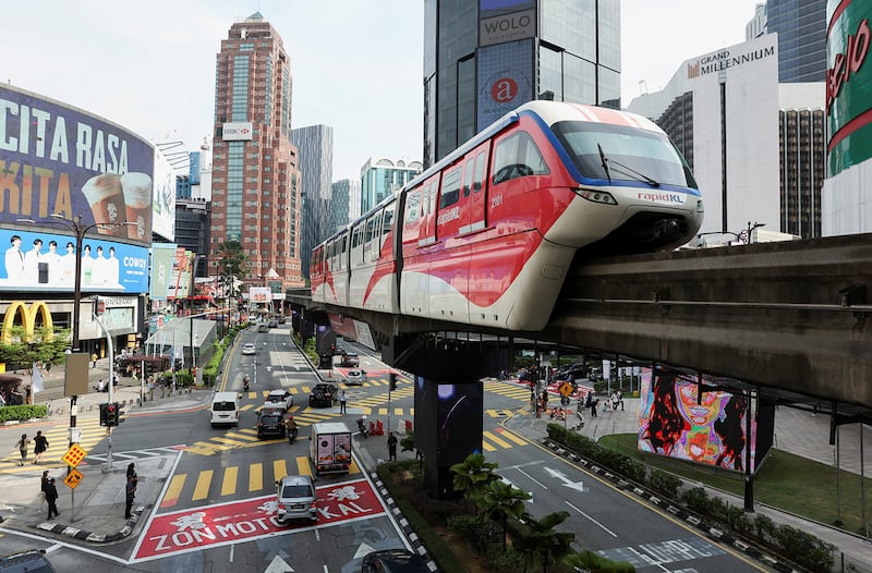 The city center in Kuala Lumpur, Malaysia, Oct. 18, 2024.